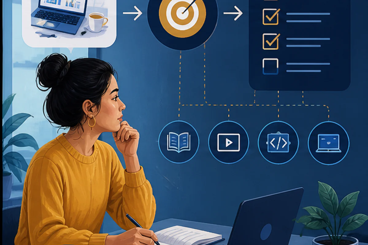 Define an outcome-led digital learning goal